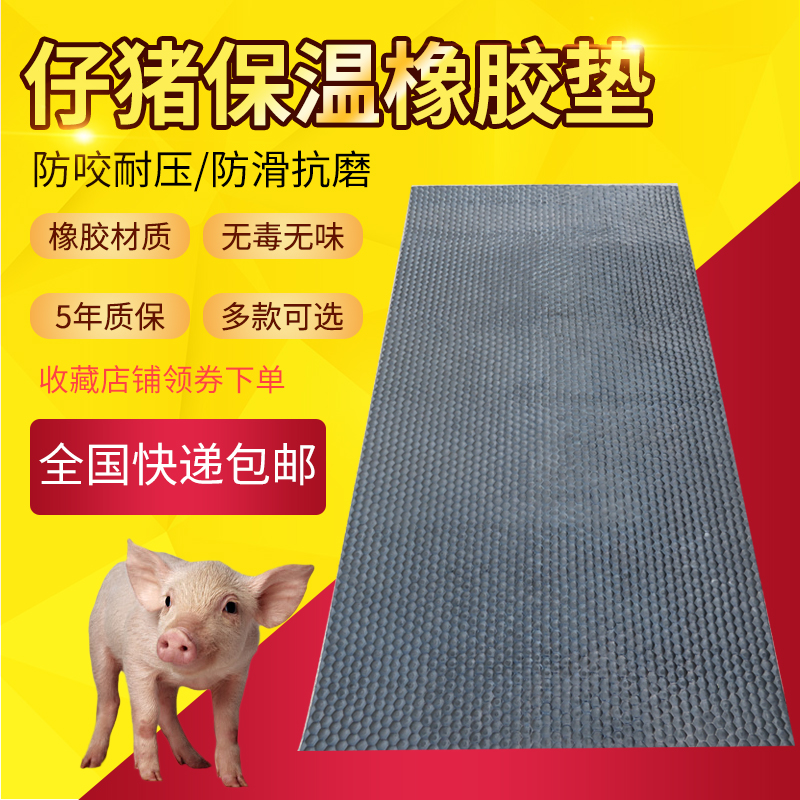 小猪橡胶垫仔猪保温垫保产床保温箱仔猪保育加厚防滑橡胶垫郑泰